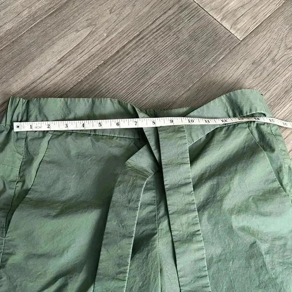 🔥J.Crew🔥 | Rory fern green crop wide leg tie waist pant - Picture 6 of 12